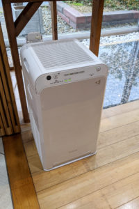 空気清浄機の設置